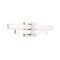 Z-Lite Zane Vanity, 2-Light, 18 In.W x 2.5 In.L x 5 In.H, Brushed Nickel/Frosted 1008-18W-BN-LED - alternate 1